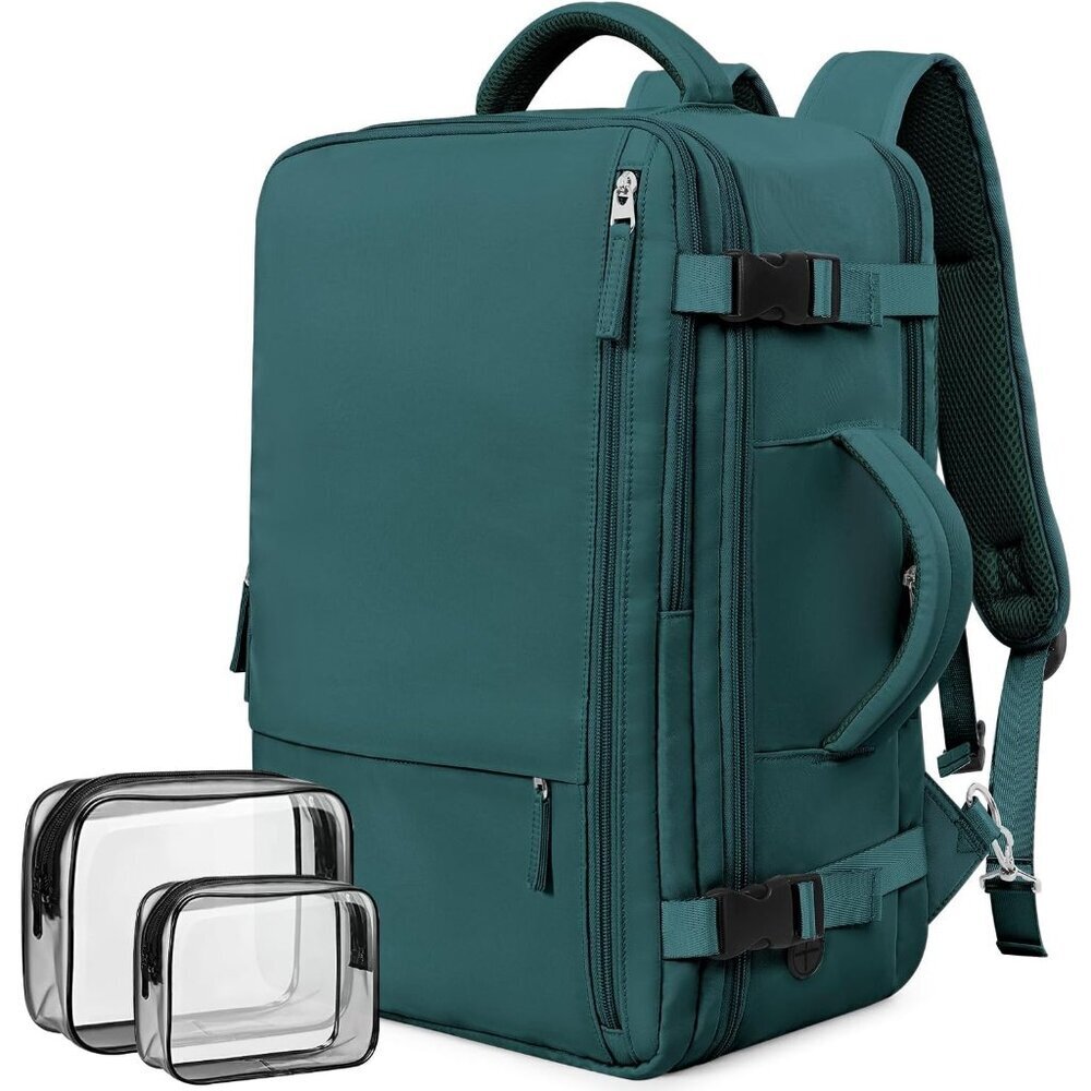 Travel Backpack Unisex Large Capacity Carry-On Personal Item with USB Port